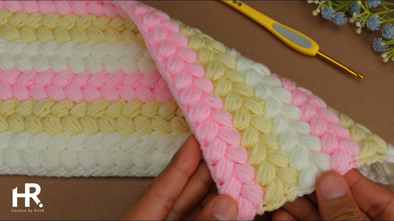 Don’t Miss This Crochet Pattern! The Best Stitch for Baby Blankets!