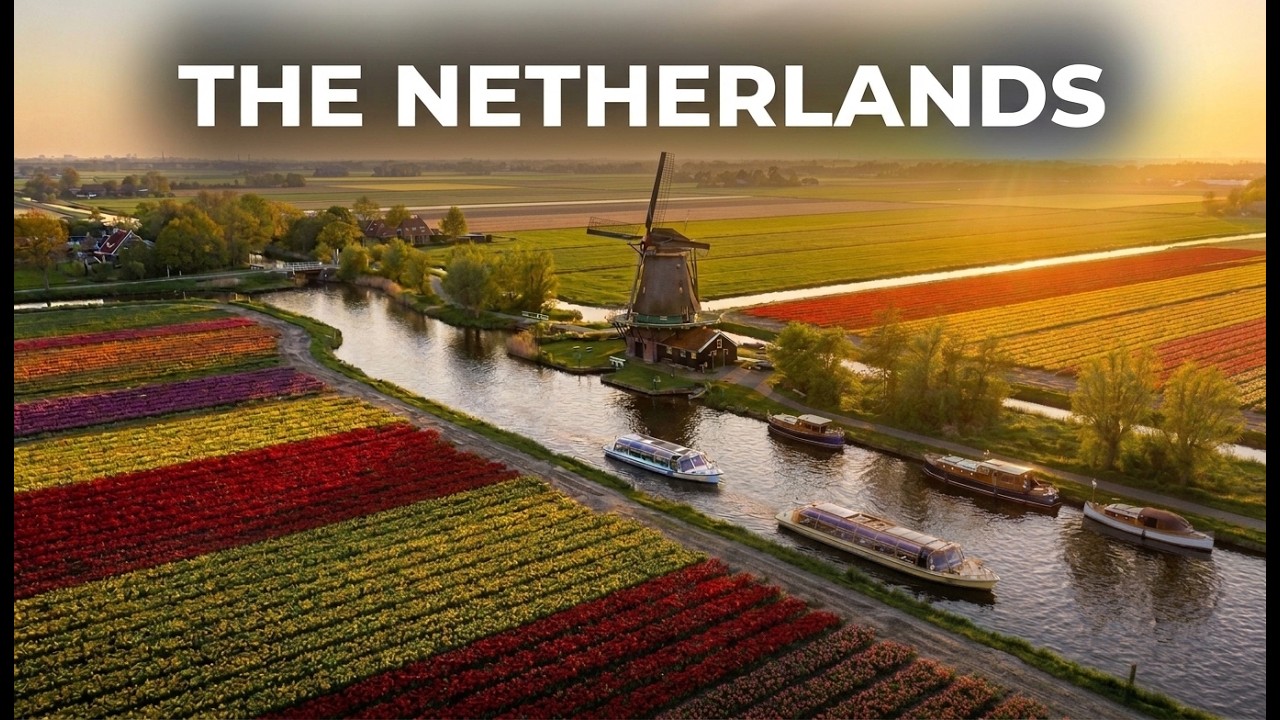Why 30% of the Netherlands is Below Sea Level (And How They Survive) 4K ...