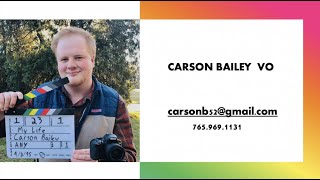 Voice Acting Demo Reel (Carson Bailey)