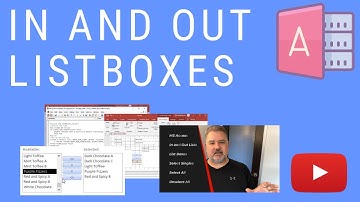 How to Create In and Out Listboxes in Microsoft Access