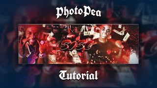 How To Make Kodak Black Header On Photopea Speedart