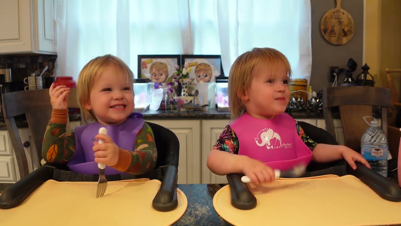 Twins try stuffed flounder