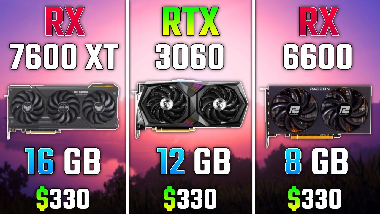 RX 7600 XT vs RTX 3060 vs RX 6600 | Test in 7 Games - YouTube