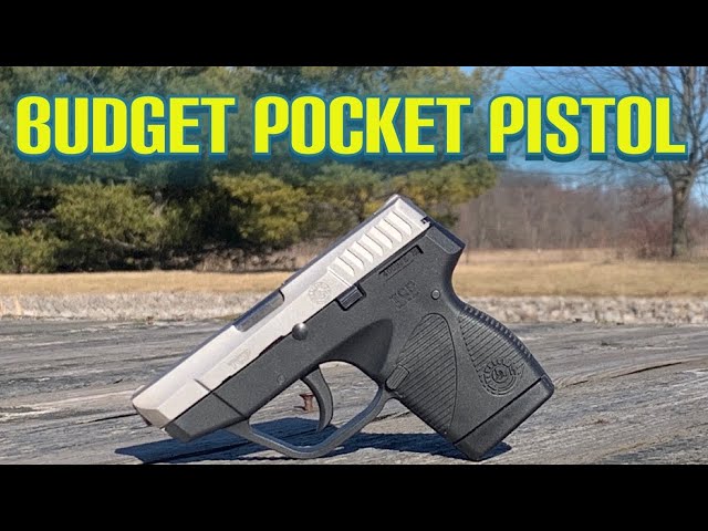 Pistola Taurus PT738 TCP .380 ACP 