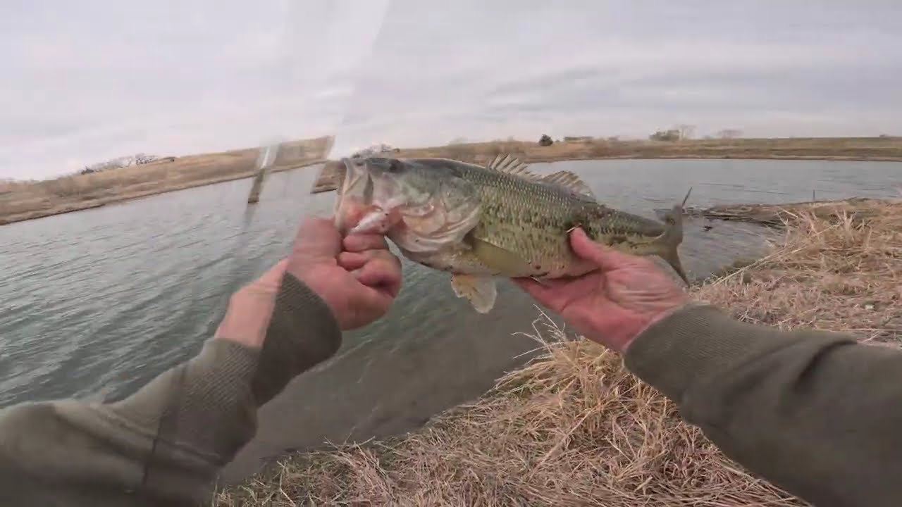 First Big BASS of the year. 2 Lakes.