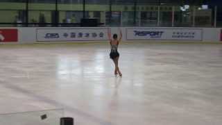 2013  09.05 安踏杯全國花樣滑冰大獎賽 張可欣 Kexin Zhang  (SP)