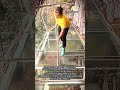 관람객 안전을 위한 유리 잔도 스퀴지 청소 #worker #process #safety #maintenance #job
