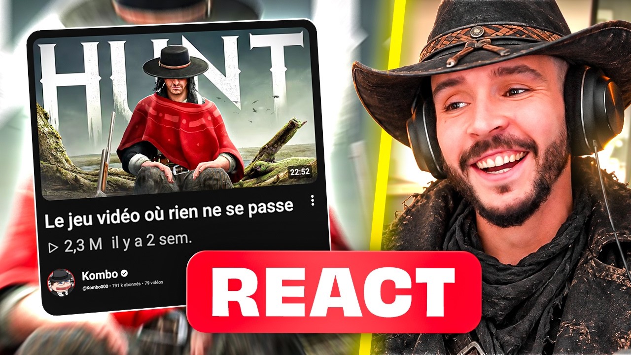ON A VÉCU UN MOMENT HORS DU TEMPS 😂 (REACT Kombo & découverte d'Hunt: Showdown 1896)