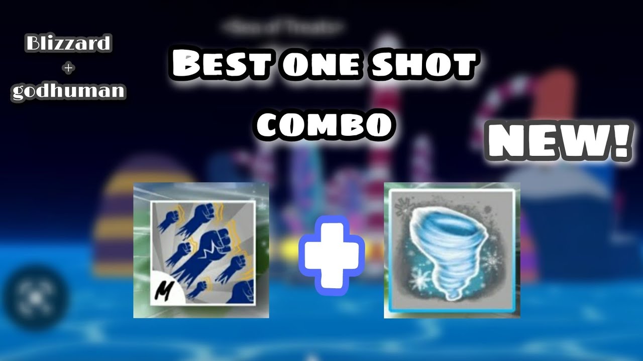 Best E Claw + Blizzard One Shot Combo In Blox Fruits』Blizzard