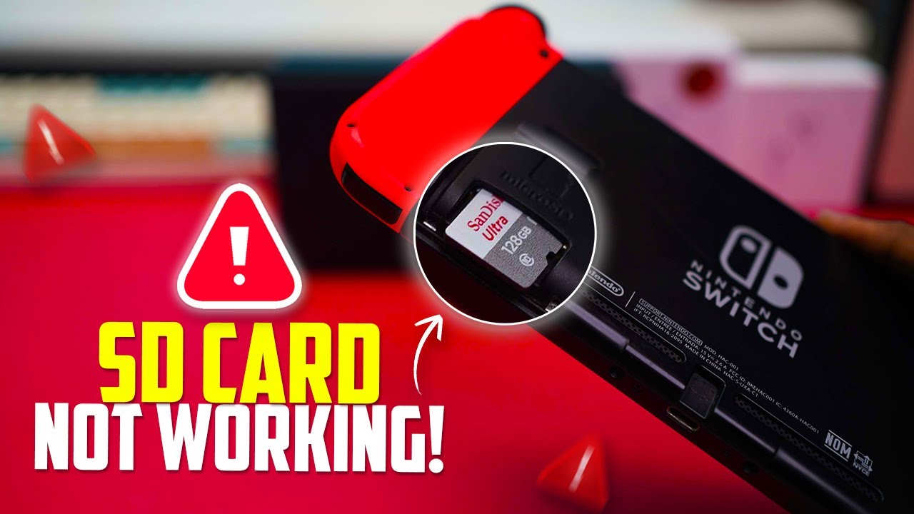 Fix MicroSD Card Not Working in Nintendo Switch | SD Card Not
