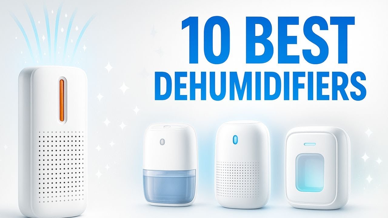 10 Best Rechargeable Closet Dehumidifiers (2025 Tested) — Small, Powerful & Worth It!