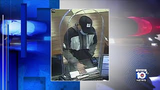 Police search for Miami armed bank robber