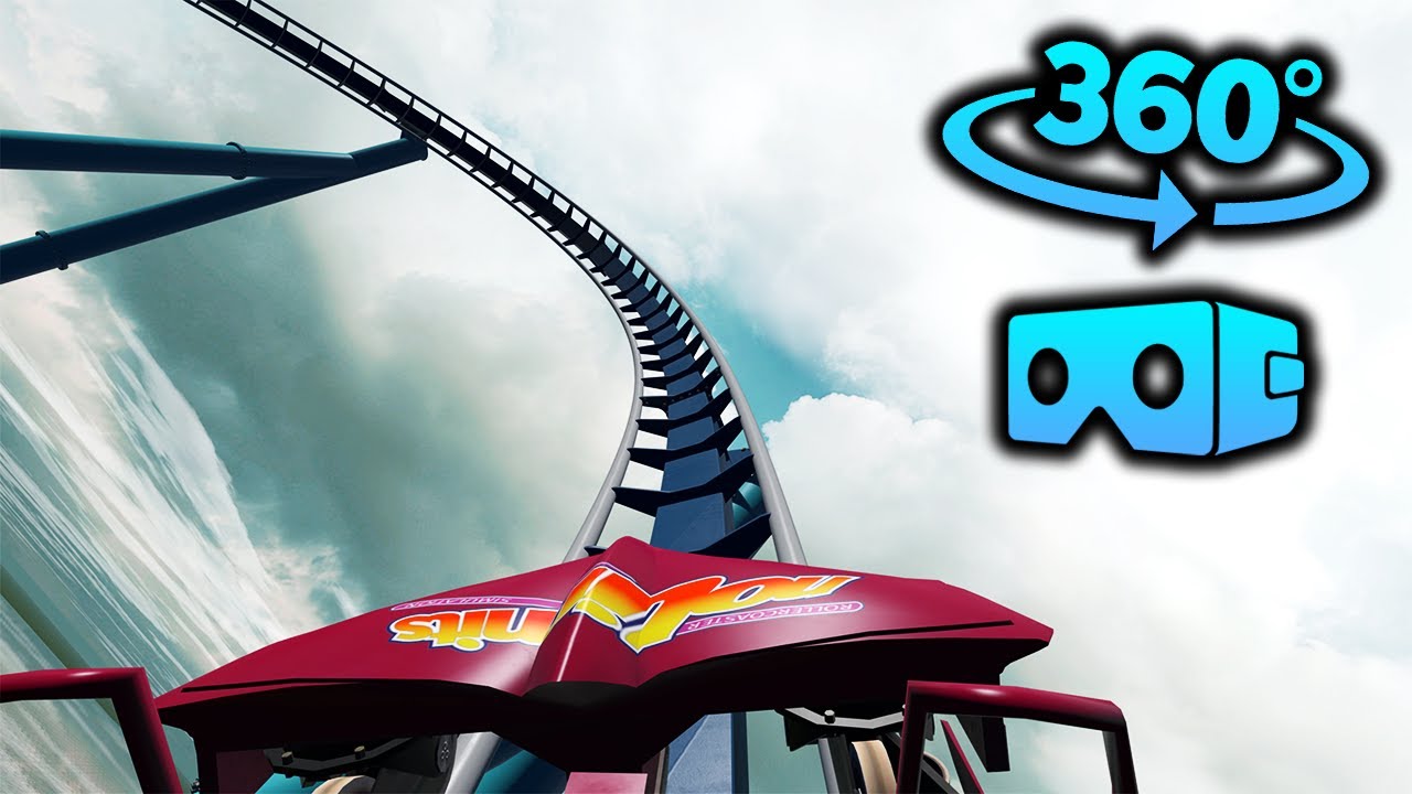 Poseidon VR Roller Coaster(360° Video) - YouTube