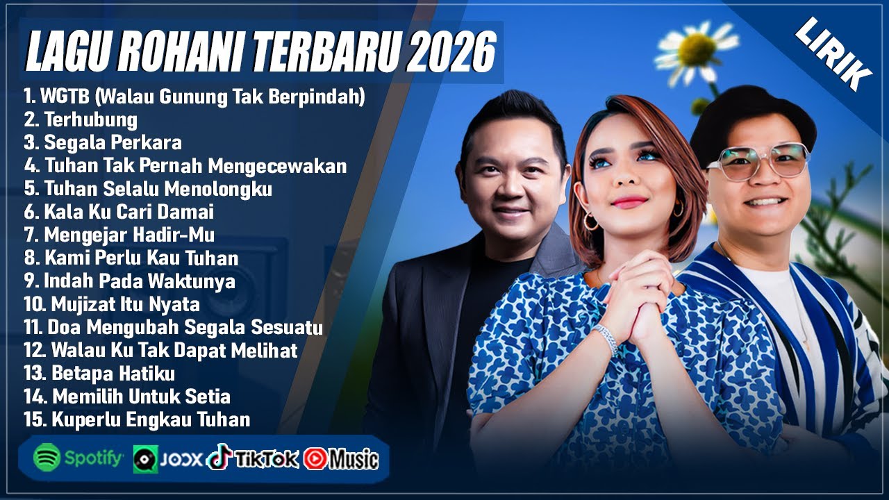 LAGU ROHANI SIDNEY MOHEDE, YESHUA ABRAHAM & PUTRI SIAGIAN FULL ALBUM PILIHAN TERBAIK 2026 (LIRIK)