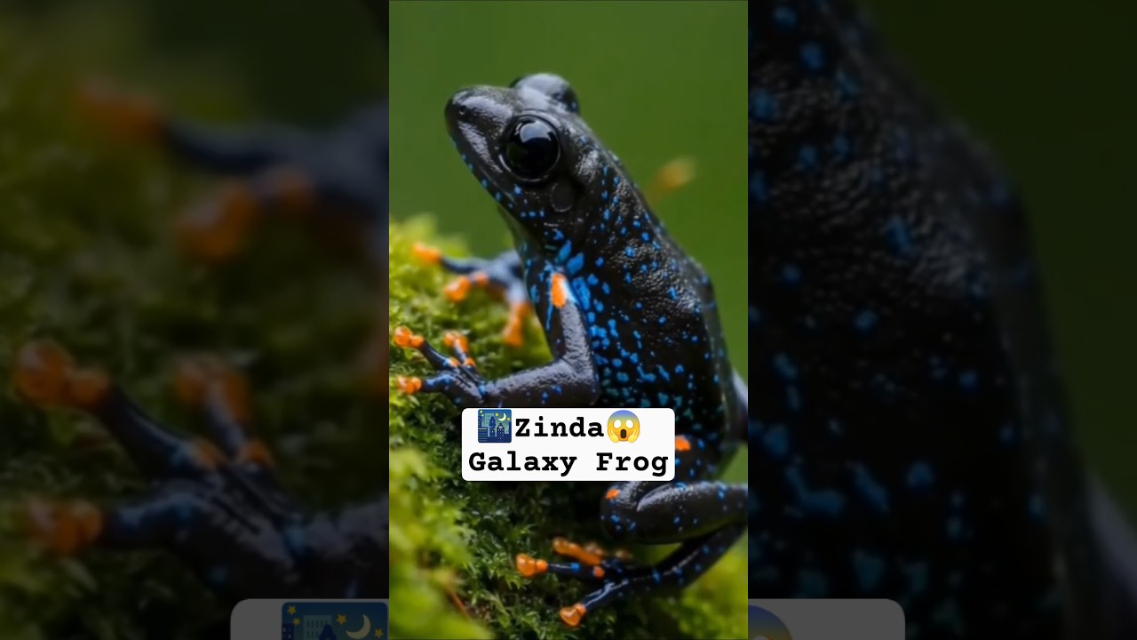🐸🌌 “Aapne Aisa Frog Kabhi Nahi Dekha Hoga 😱 | Galaxy Frog ✨”GalaxyFrog 