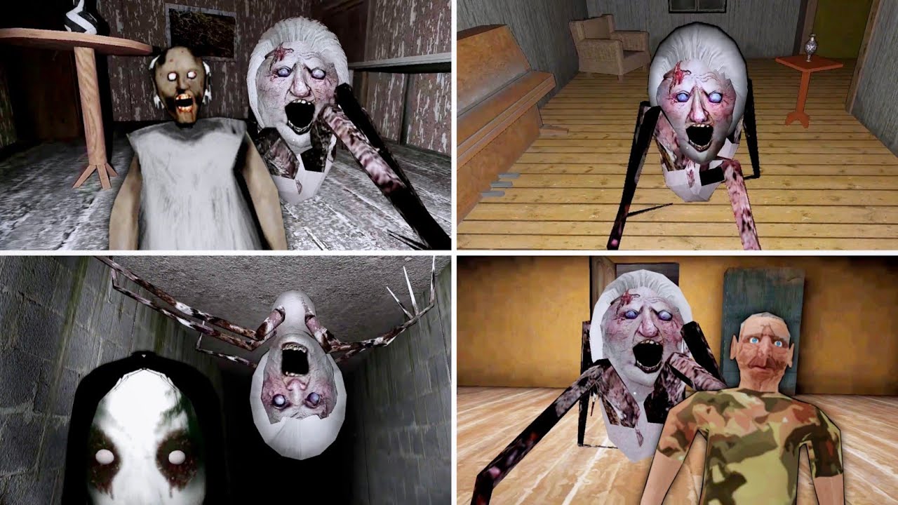 DVloper All Games With Spider Mom Inside House Full Gameplay | Granny Chapters, The Twins New Update