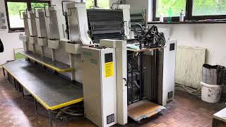 5 Color Offset Printing Machine Roland 105 P 1994