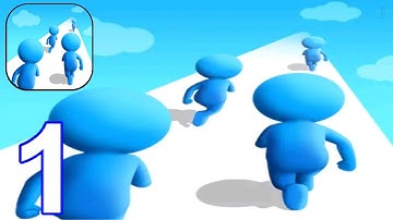 Dual Army Run 🏃💨  Stickman Clash⚔️  Gameplay Part 1  (Android,ios)