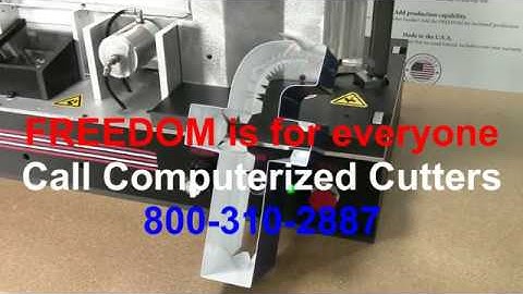 Computerized Cutters Accu-Bend FREEDOM Channel Letter Bender - Table-top Model