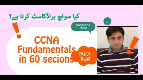 CCNA# Cisco Switch basic configuration-Telnet in Urdu By Imtiaz ALi