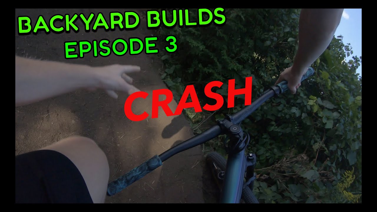 RIDING BRAND NEW BERM AND ROLLERS!! BACKYARD BUILDS EP3