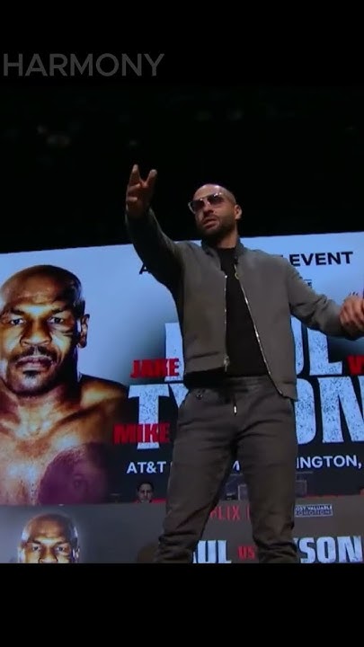 Tyson vs paul event