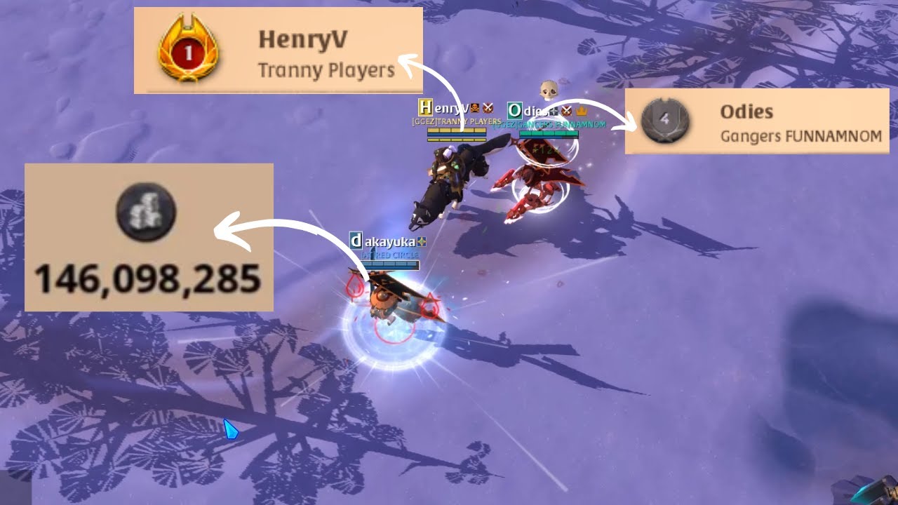 Top 1 Open-World on East | Albion Online | Ganking