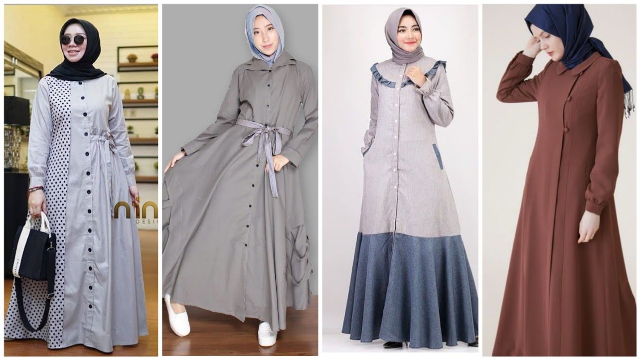 Trendy Latest Coat Style Abaya Designs#2022 #trending #abaya - YouTube