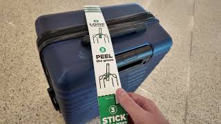 Checked Baggage Self Service Tag at the Airport