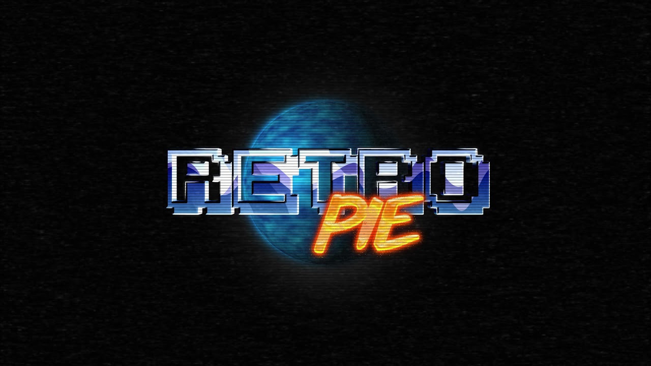 RetroPie Splash Screen Globe Synth Wave [4K] YouTube