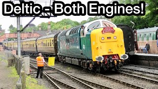 DELTIC Running on BOTH Engines - With MULTIPLE Engine Starts & Shut-Down