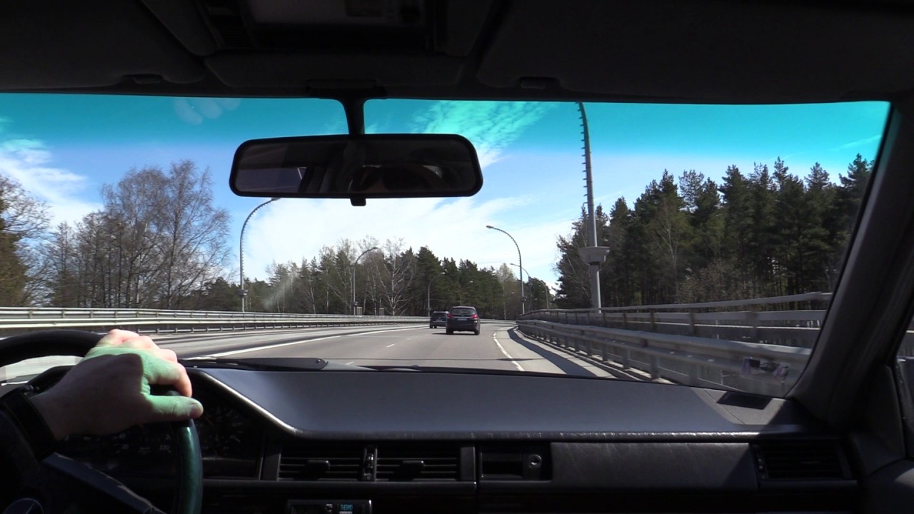 Поездка через всю Юрмалу от Каугури до Лиелупе на машине. Часть 2.