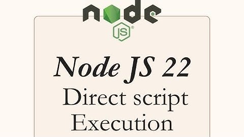 🚀 Supercharge Your Workflow with Node.js 22: Run Scripts Directly from package.json! #DeveloperTools
