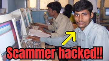 Scammer Underestimates Me, Then I HACK His Computer!!