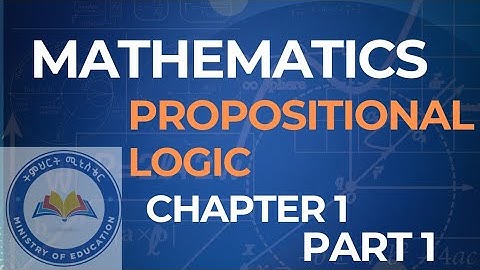 Mathematics for freshman chapter 1 part 1 propositional logic and set theory.