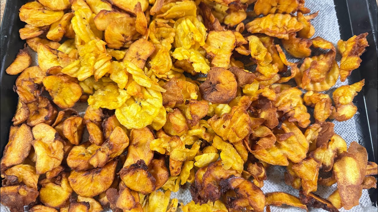 Homemade Plantain Chips Recipe