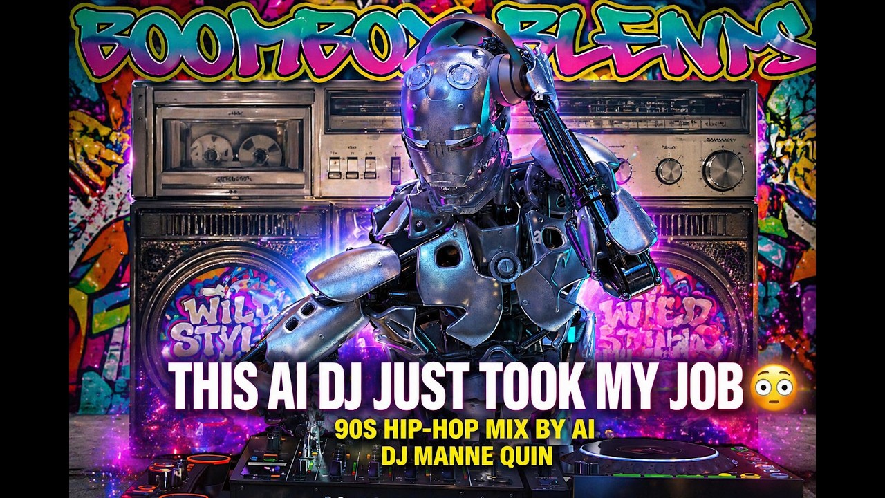 This AI DJ Just Took My Job 😳 | 90s Hip-Hop Mix by AI, DJ Manne