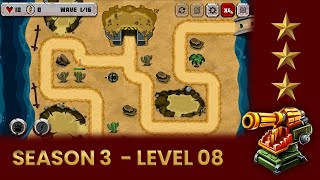 Battle Strategy: Tower Defense - Season 3 Level 08 Walkthrough