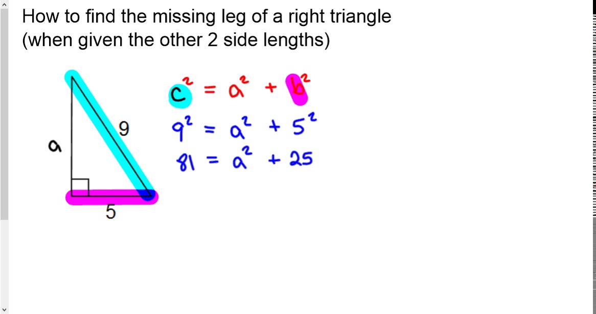 Triangle Sides Calculator - handymath.com