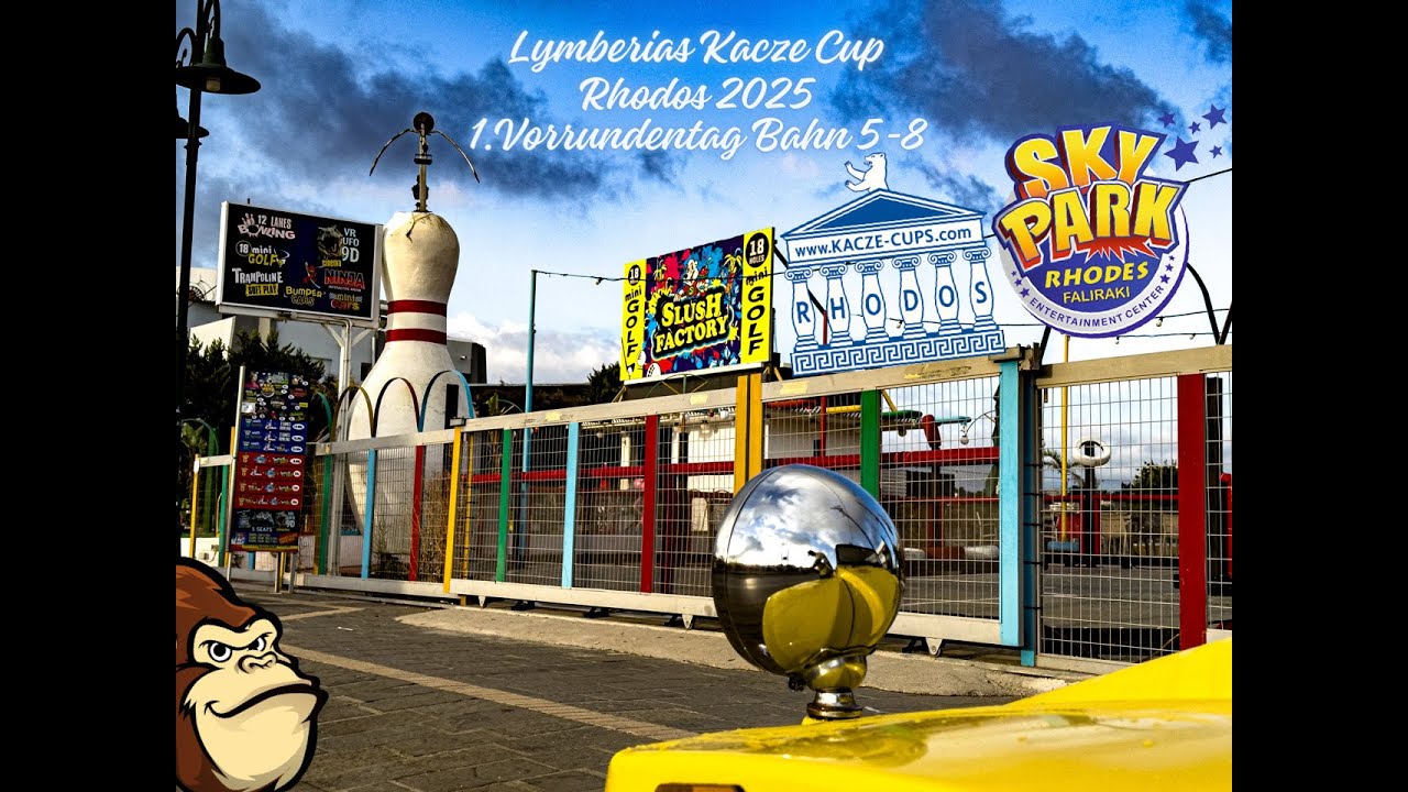 1. Vorrundentag - Lymberias Kacze-Cup 2025 auf Rhodos - Bahn 5-8