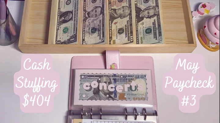 Cash Envelope Stuffing | May #3 | $402 Low Income | Sinking Funds | Savings Challenges