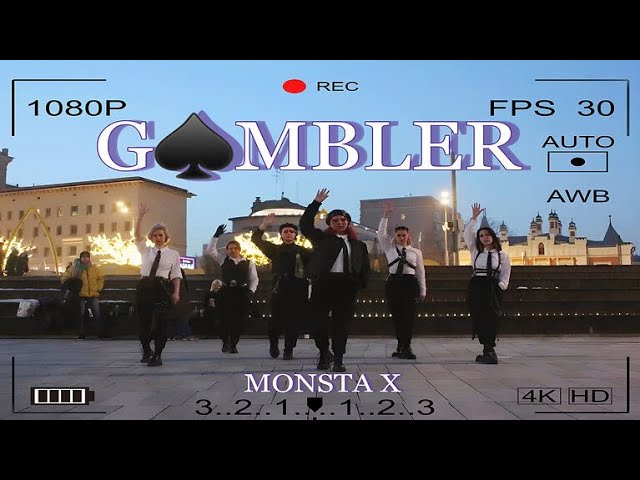 [KPOP IN PUBLIC][One take]  MONSTA X (몬스타엑스) - GAMBLER |DANCE COVER| Covered by Tavistock class=