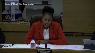 Daytona Beach City Commissioner Dannette Henry talks about the death of her nephew