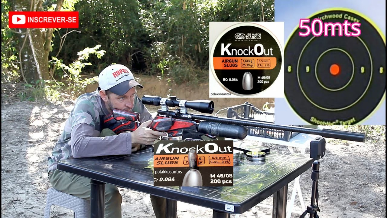 Mundilar Novidade JSB Slugs KnockOut - YouTube