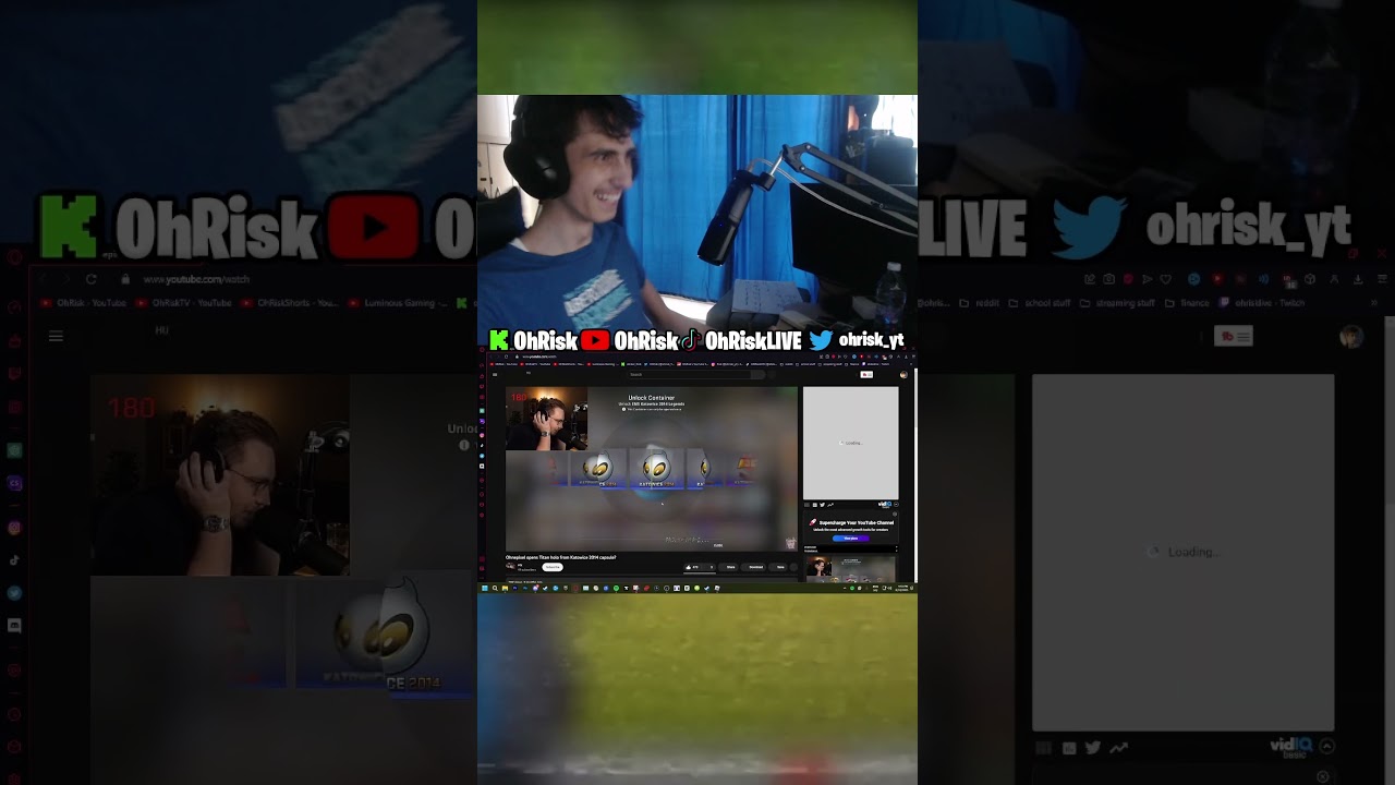 OhRisk REACTS TO OhNepixel's TITAN HOLO CLIP (Streamer) 