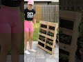 Turning a Free Wooden Pallet Into a Massive Strawberry Tower! 🪵🍓
