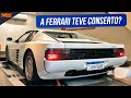 Ferrari TESTAROSSA com motor FALHANDO e FUMANDO!- AvantGarde Maintenance
