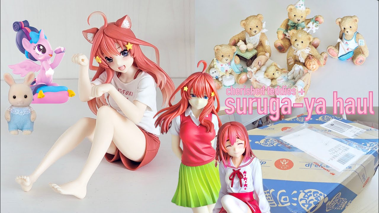 suruga-ya + cherished teddies haul and unboxing 💌🧸