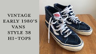 1980s vans shoes