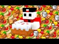 HO MANGIATO TUTTI I CIBI DI MINECRAFT